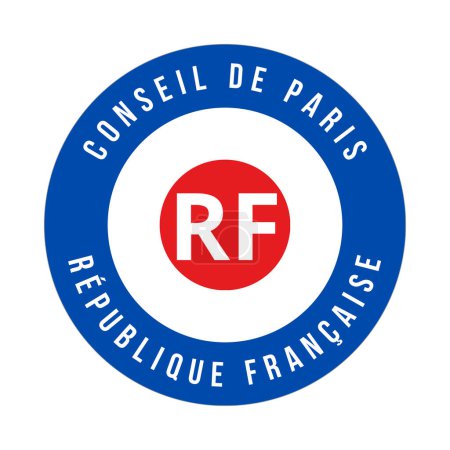 Foto de Icono del símbolo del Consejo de París - Imagen libre de derechos