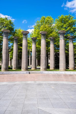 Photo for The Bicentennial Capitol Mall State Park is a popular visitor destination in the downtown district in Nashville, Tennessee - Royalty Free Image