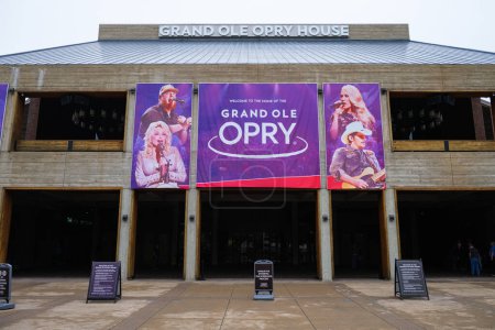 Photo for Nashville, Tennessee USA - May 7, 2022: Popular Grand Ole Opry House country musiic venue - Royalty Free Image