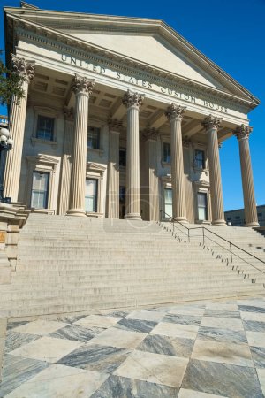 Foto de Historic United States Custom House en el centro de Charleston, Carolina del Sur - Imagen libre de derechos