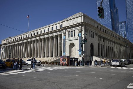 New York (United States), March 24, 2024. Moynihan Train Hall. Is an expansion of Pennsylvania Station, the main intercity and commuter rail station in New York City, into the city's former main post office building, the James A. Farley Building