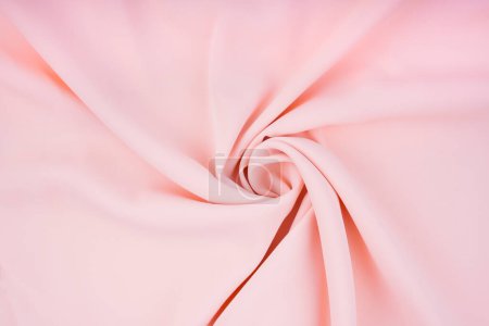 Photo for Silk fabric in pastel color background texture - Royalty Free Image