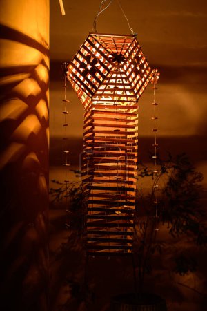 Photo for Traditional Atapattam Vesak lantern, Sri lankan vesak festival celebrations. - Royalty Free Image