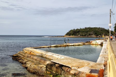 Tidal Swimming Pool at Shelly Beach, Manly, Sydney, Australia.