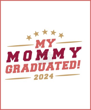 Téléchargez les photos : Ma maman Diplômé Joie 2024 diplômé, célébration, famille, fierté, enfants - en image libre de droit
