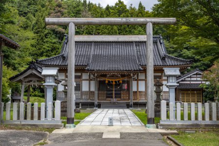 Téléchargez les photos : Hasebe shinto shrine, Anamizu, Ishikawa, Japan. - en image libre de droit