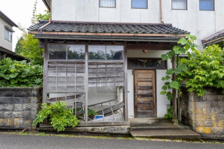 Maison abandonnée, Kanaawa, Ishikawa, Japon.