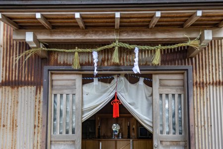 Small local shrine in Kanazawa, Japan