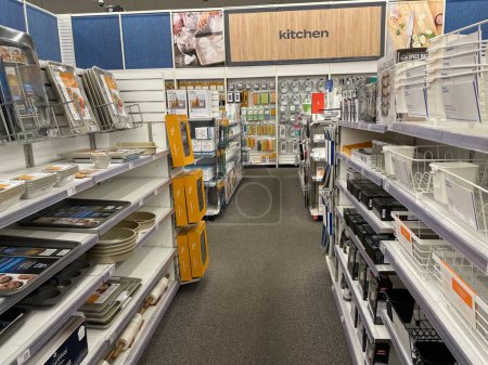 Photo for Augusta, Ga USA - 09 20 22: Bed Bath and Beyond retail store kitchen area - Royalty Free Image