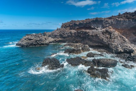 Photo for Volcanic landscape in La Dehesa. El Hierro Island. Santa Cruz de Tenerife. spain - Royalty Free Image