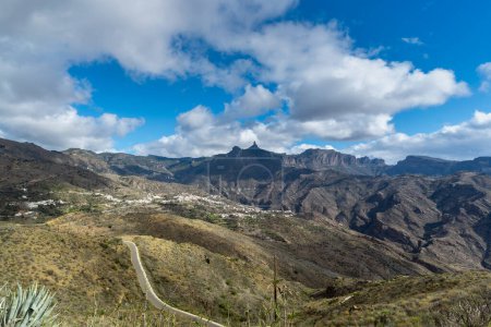 top of Gran Canaria landscape . Gran Canaria. Canary islands