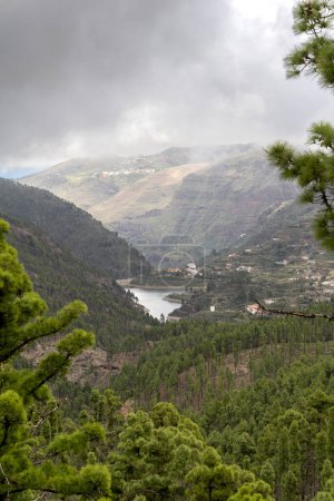 Foto de Cima del paisaje de Gran Canaria. Gran Canaria. Islas Canarias - Imagen libre de derechos