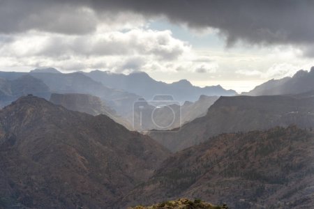 top of Gran Canaria landscape . Gran Canaria. Canary islands