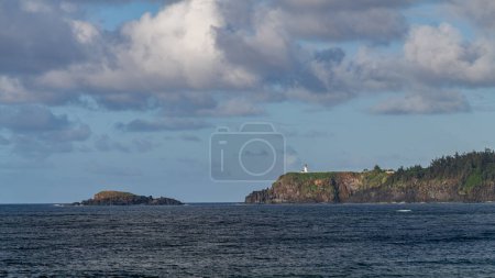 Photo for View of Kilauea Lighthouse area across from Anini Beach. - Royalty Free Image