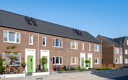 Photo for Newly build modern family homes in the Netherlands - Royalty Free Image