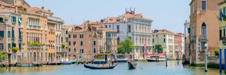 Téléchargez les photos : Canaux de Venise Italie pendant l'été en Europe, Architecture et monuments de Venise. Italie Europe Juin 2020. - en image libre de droit