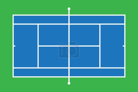 Tennis court field sport background