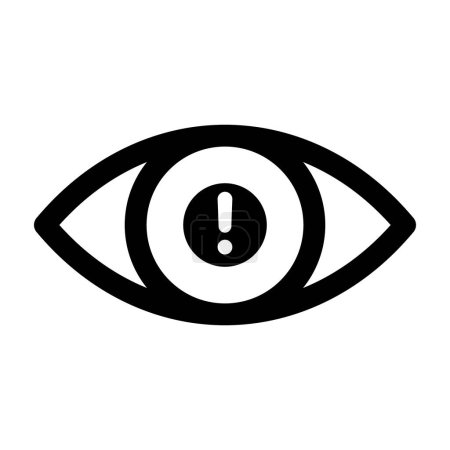 Augenprobleme. Blind icon set