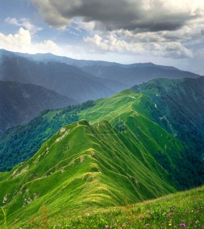 Foto de Zaqatala (Zakataly) State Reserve in northwest Azerbaijan, East Caucasus, border with Russian Dagestan - Imagen libre de derechos