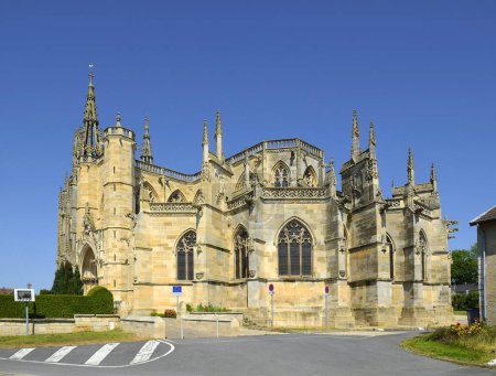 Téléchargez les photos : Basilique de L'Epine, Champagne, France, Route de Saint-Jacques-de-Compostelle, Patrimoine mondial de l'UNESCO - en image libre de droit