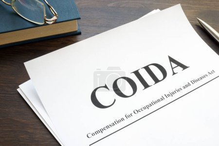 Dokumente mit COIDA-Entschädigung für Arbeitsunfälle und Berufskrankheiten.