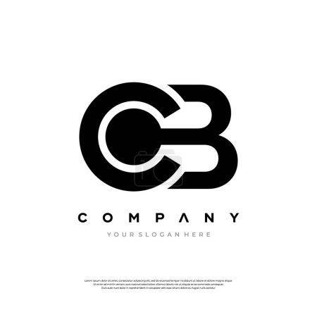 CB letter logo vector template Logo Design premium Design