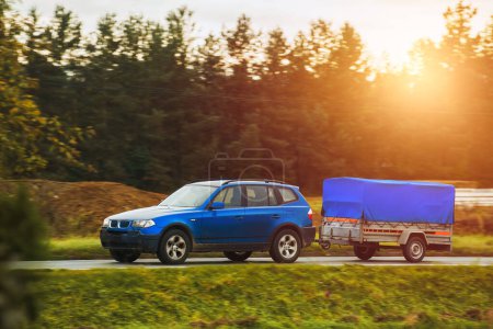 Flexible and Cost-Effective Solution for Your Moving Needs. Rent a Car and a Trailer and Move Your Stuff with Practicality and Security.
