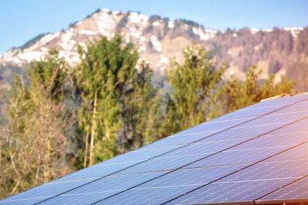 Panneaux solaires Crown Alpine Home avec énergie