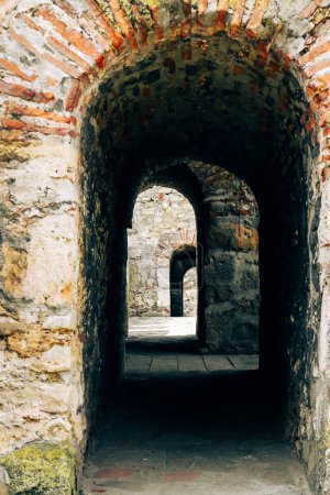 Forteresse médiévale de Smederevo sur le Danube en Serbie. Photo de haute qualité