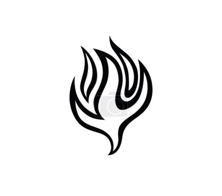 Heiliger Geist Feuer, Kunst Vektor Design