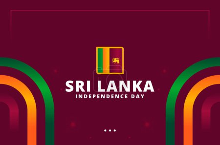 Sri Lanka Independence Day Design Background For International Moment