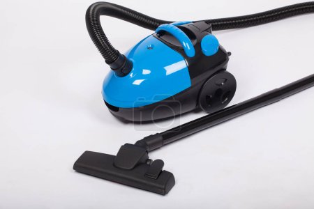 Photo for Blue Vacuum Cleaner. New - Royalty Free Image