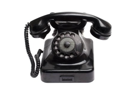 Photo for Old vintage phone isolated - Royalty Free Image