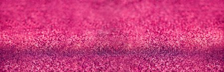 Téléchargez les photos : Paillettes rose texture papier mousseux fond. Fond scintillant rose abstrait scintillant avec bokeh, lumières déconcentrées pour bannière de vacances de Noël - en image libre de droit
