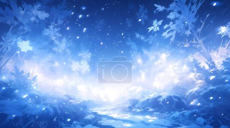 Téléchargez les photos : Résumé Fond d'hiver avec motif congelé. Modèle de conception de Noël peut être utilisé pour la brochure, bannières ou site Web. - en image libre de droit