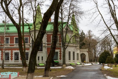 The Kozel-Poklevskikh palace in the village of Krasny Bereg, Belarus