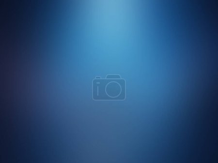 Abstract smooth gradient blue background, digital design