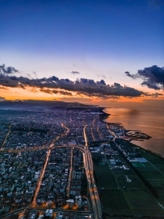 Photo for Aerial view of the city of Yalova, Turkey - Royalty Free Image