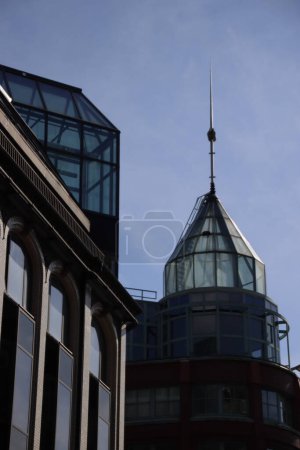 edificio en el centro de Hamburgo, Alemania