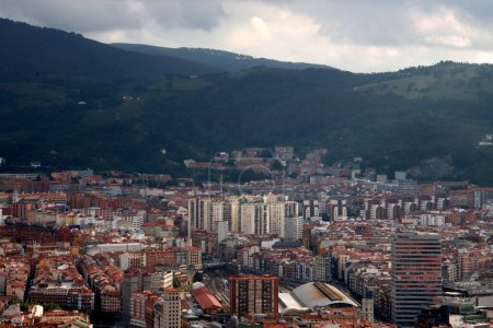 Photo for Aerial view of Bilbao - Royalty Free Image