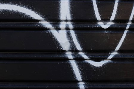 Photo for Detail of a graffiti on a wall - Royalty Free Image
