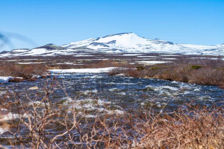Téléchargez les photos : Beau paysage de Norvège, heure d'hiver - en image libre de droit