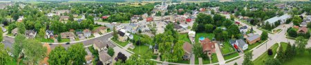 Photo for An aerial panorama view of Lucan, Ontario, Canada - Royalty Free Image