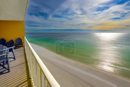 Téléchargez les photos : Panama City Beach dévoile sa beauté depuis ce balcon enchanteur - en image libre de droit