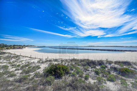 "Pure delight At St. Andrews State Park, even the kiddie pool shares the splendor of emerald-blue waters, white sands, and a brilliant blue sky, offering endless fun and relaxation for all ages.  #FamilyParadise #BeachBliss"