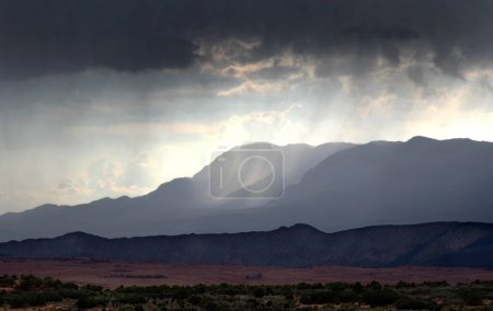 Monsunstürme im Süden Utahs in der Nähe des Zion Nationalparks