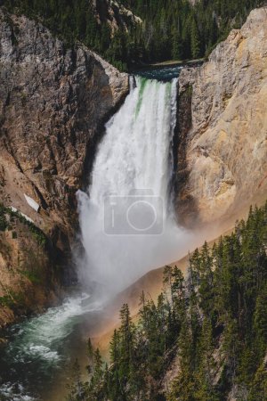 Photo for View of the Upper Falls of the Yellowstone River, in Yellowstone National Park - Royalty Free Image