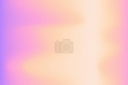 Illustration for Y2k Trendy Aesthetic abstract gradient pink violet background with translucent blurred pattern. Gentle social media poster, stories highlight templates for digital marketing for stories. - Royalty Free Image
