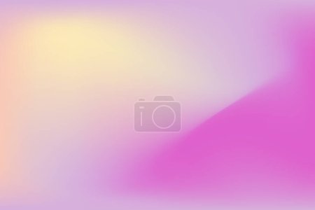 Illustration for Y2k Trendy Aesthetic abstract vibrant gradient background with grain blurred pattern. Gentle soft light print for social media poster, stories highlight templates for digital marketing for stories. - Royalty Free Image