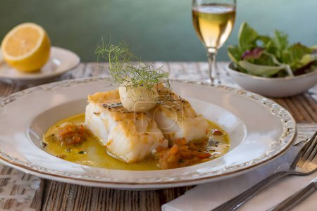Photo for Gourmet Cod Seafood Delight - Royalty Free Image